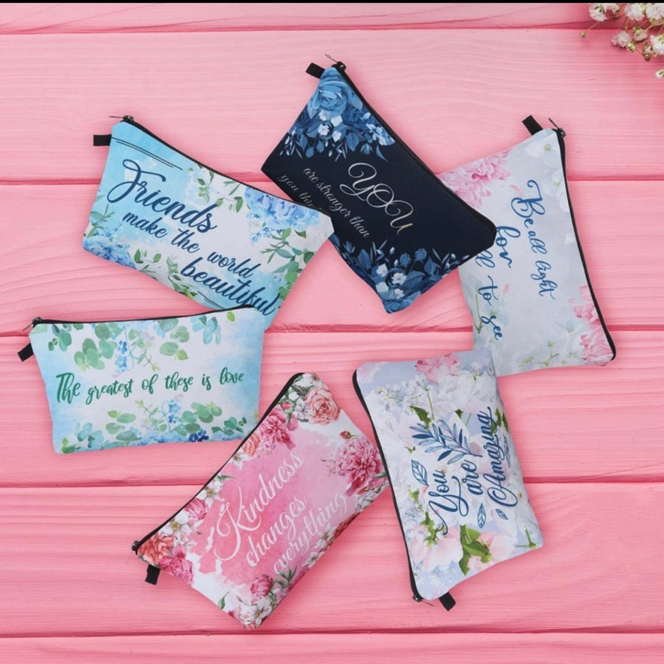 Affirmational Travel bags