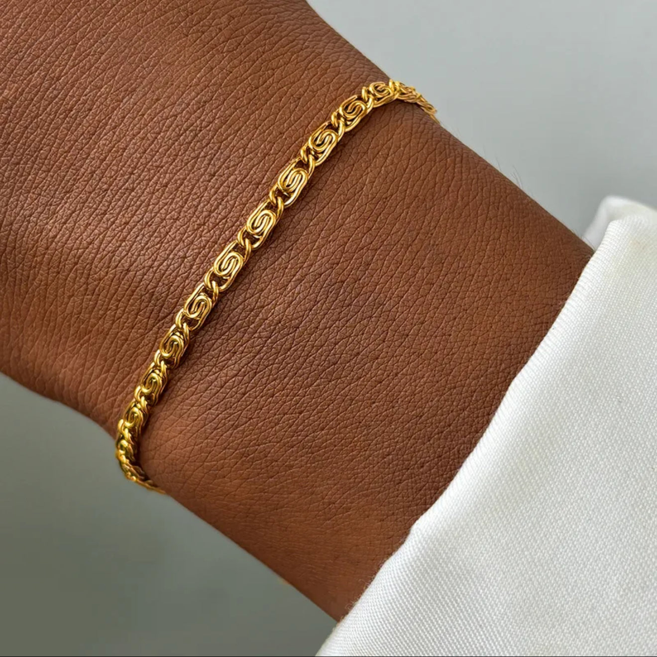 Golden Girl Goddess Glow Up| Tarnish Proof 304 Stainless Steel Bracelet