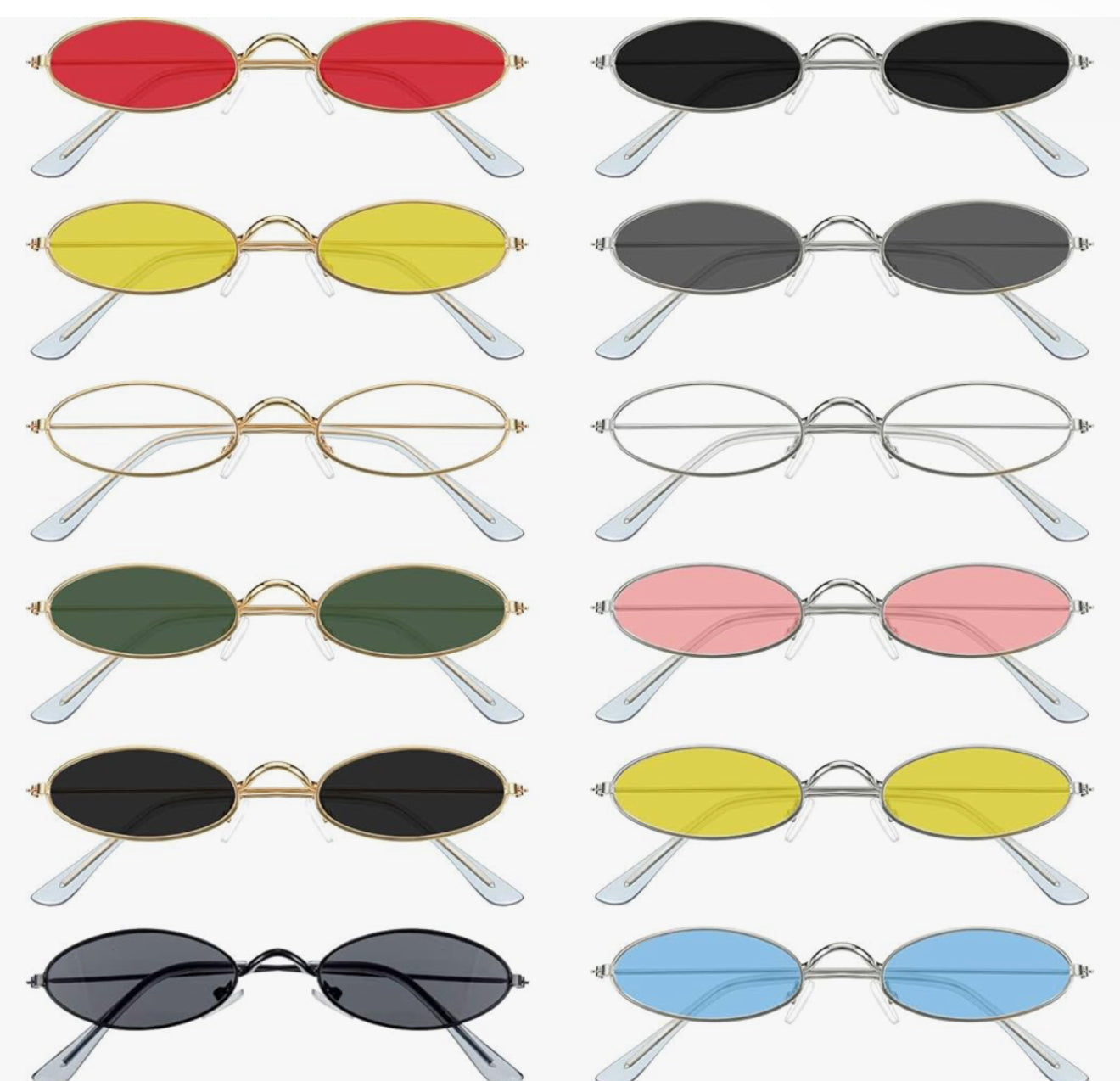 Retro 90’s Girlie vintage Oval Frames
