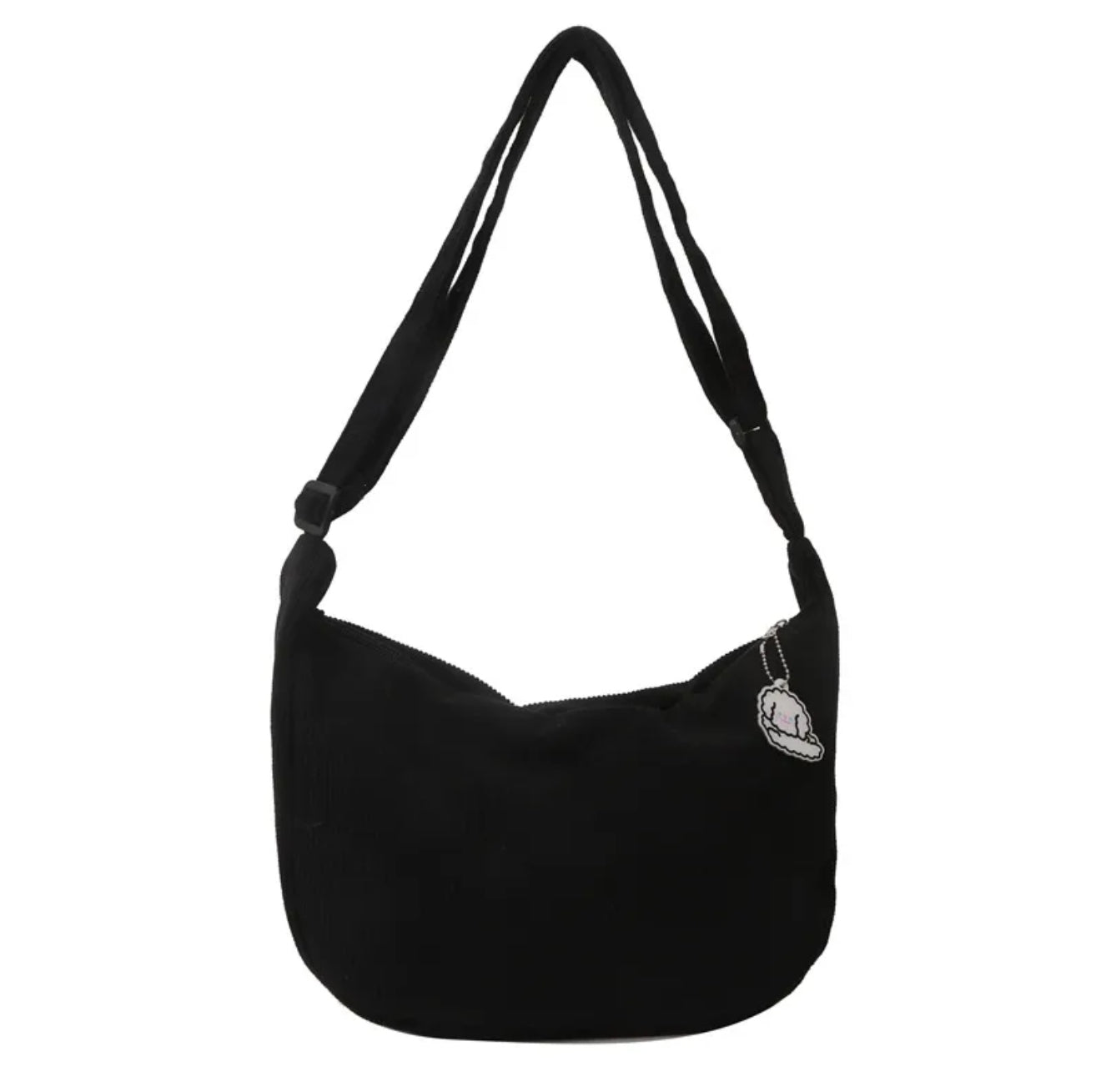 Corduroy activities | Soft Street Vibes Corduroy Dumpling Bag – Adjustable Shoulder Style