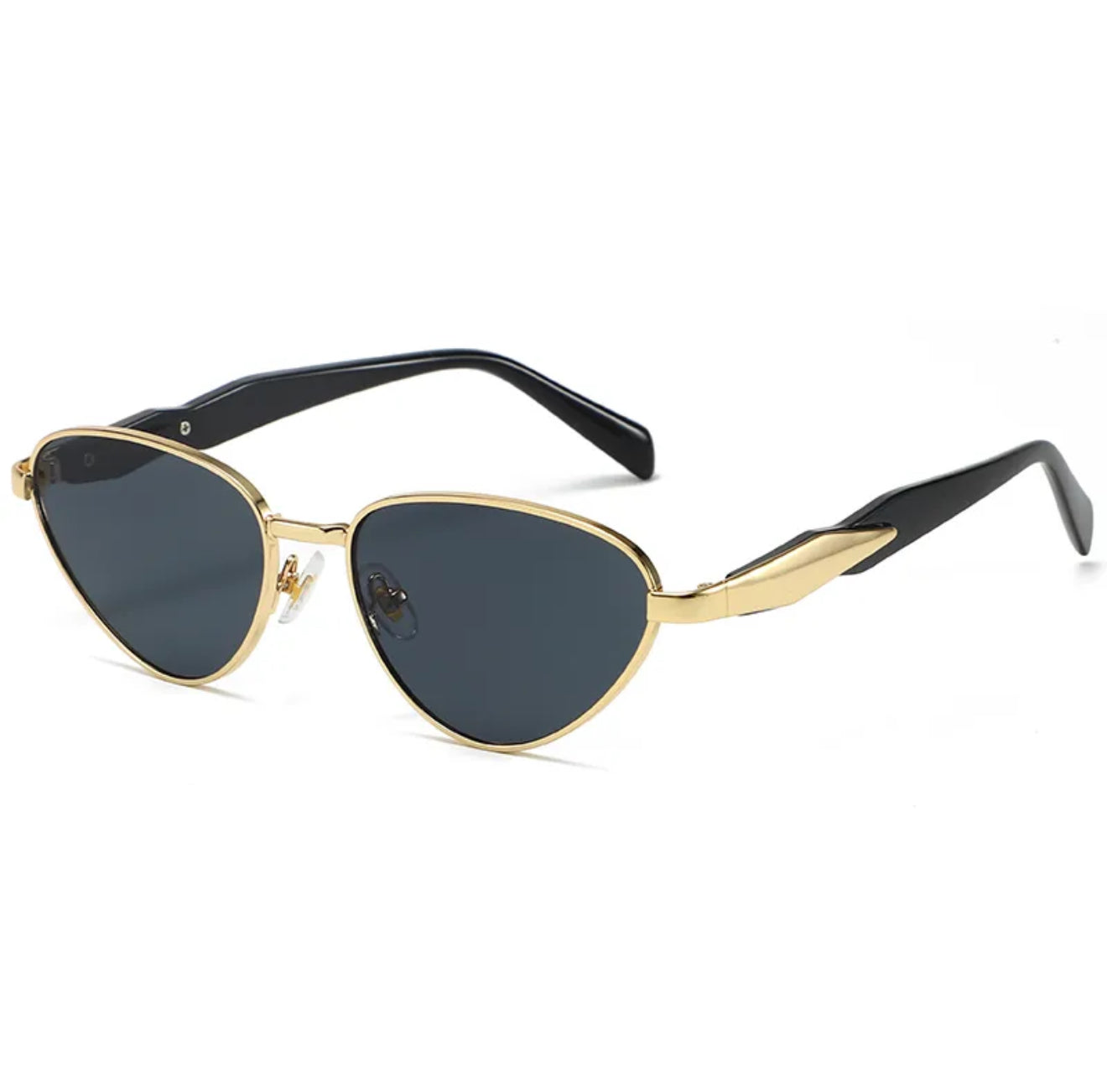 Golden Hour Slay  | Streetwear Solid Color Pc Cat Eye Full Frame
Women's Sunglasses