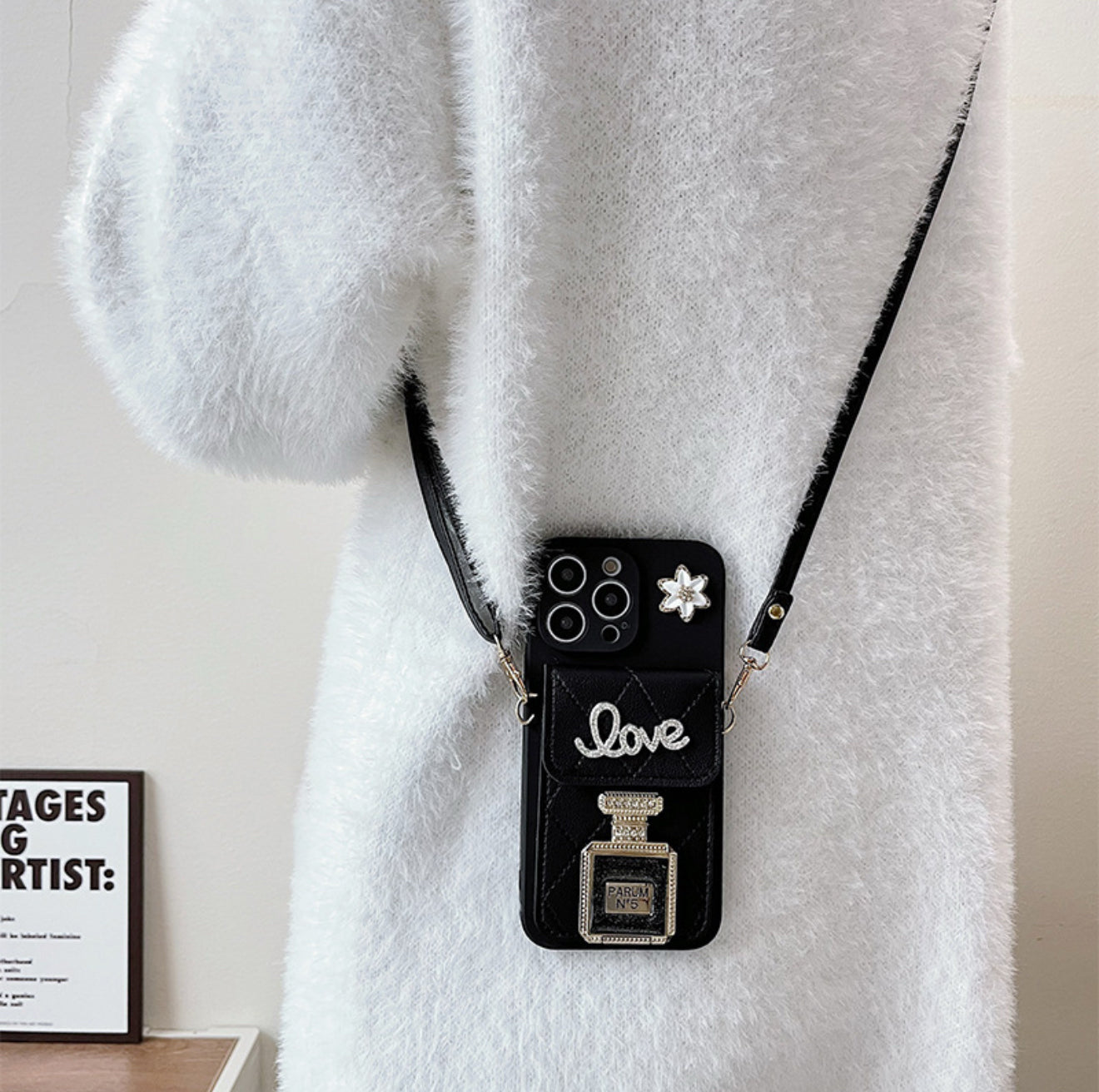 Love it | Black IPhone case