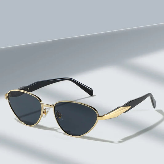 Golden Hour Slay  | Streetwear Solid Color Pc Cat Eye Full Frame
Women's Sunglasses