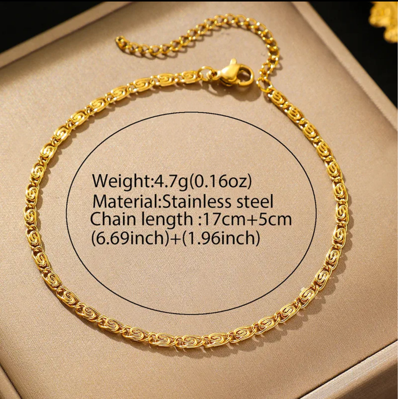Golden Girl Goddess Glow Up| Tarnish Proof 304 Stainless Steel Bracelet