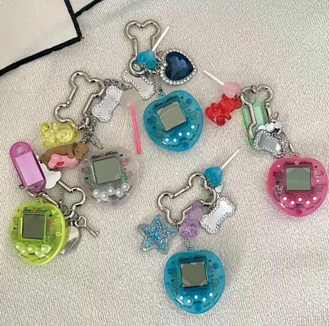 Retro Tamagotchi | 1 Piece Vacation Classic Style Animal Acrylic Plating
Bag Pendant