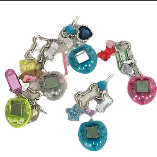 Retro Tamagotchi | 1 Piece Vacation Classic Style Animal Acrylic Plating
Bag Pendant